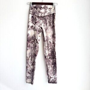 Gymshark Brown White Tie Dye Leggings S